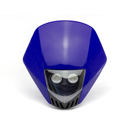 Stealth Supermoto LED Headlight - Blue