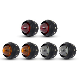 2.75" Alloy Retro Studded Light Set - 6 Lights