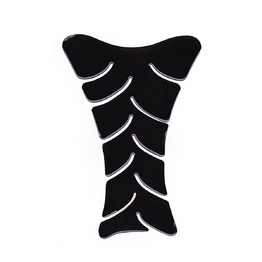 Motorcycle Tank Pad - Smooth Black