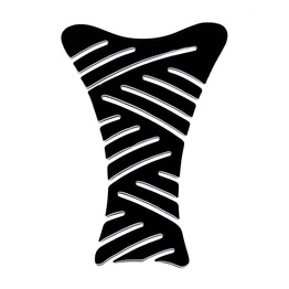 Motorcycle Tank Pad - Black