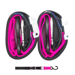 Gorillas Grip Snap Hook 38mm Tie Downs - Black / Pink
