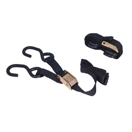 Motorcycle Trailer Tie Downs - 25mm Black