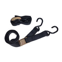 Motorcycle Trailer Tie Downs - 38mm Black