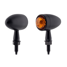 Torpedo Aluminium LED Indicators - Black