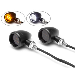 Truro LED Indicator/Daytime Running Lights - Black