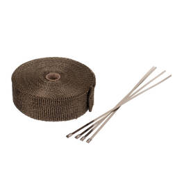 50mm x 10M Exhaust Wrap - Titanium