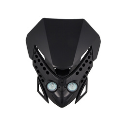 Viper Motocross Front Headlight - Black