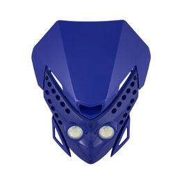 Viper Motocross Front Headlight - Blue