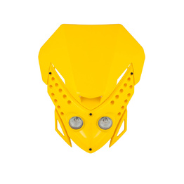 Viper Motocross Front Headlight - Yellow