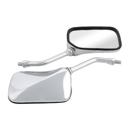 Chrome Deluxe GP Motorcycle Mirrors
