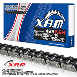 XAM Chain 428NSH X 122 Non Sealed HD