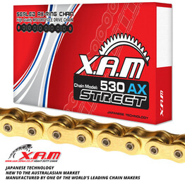 XAM Chain 530AX Gold/Gold X 106 X-Ring