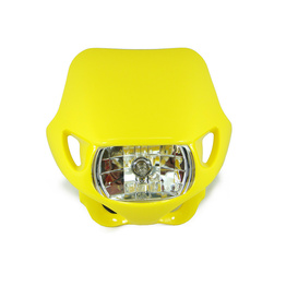 Halogen Motocross Headlight - Yellow